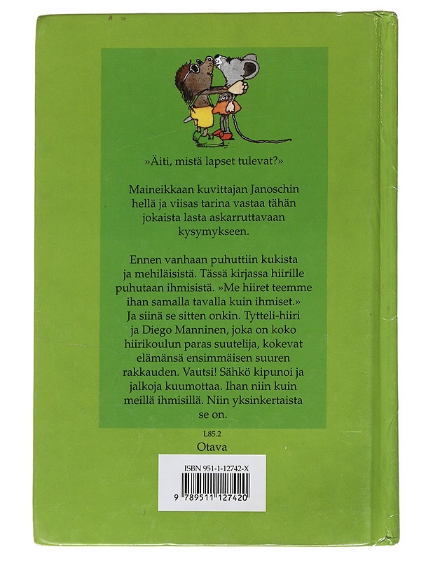 Äiti, mistä lapset tulevat? - Janosch - Lastenkirjat - 10105546127 - 1