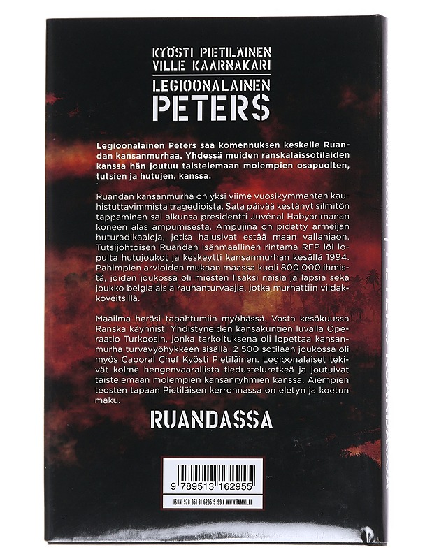 Legioonalainen Peters Ruandassa - Kyösti Pietiläinen - Elämäkerrat ja muistelmat - 10105546166 - 1