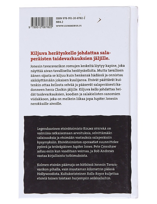 3 etsivää ja kiljuva kello - Arthur, Robert - Jännitys ja dekkarit - 10105546167 - 1