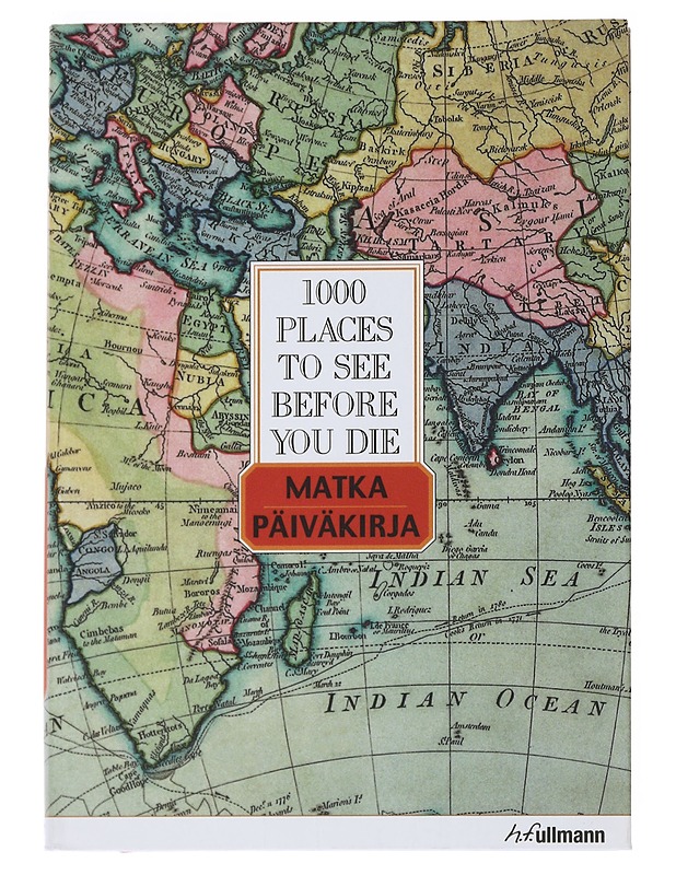 100 Places to see before you die - matkapäiväkirja - Harrastekirjat - 10105546181 - 0