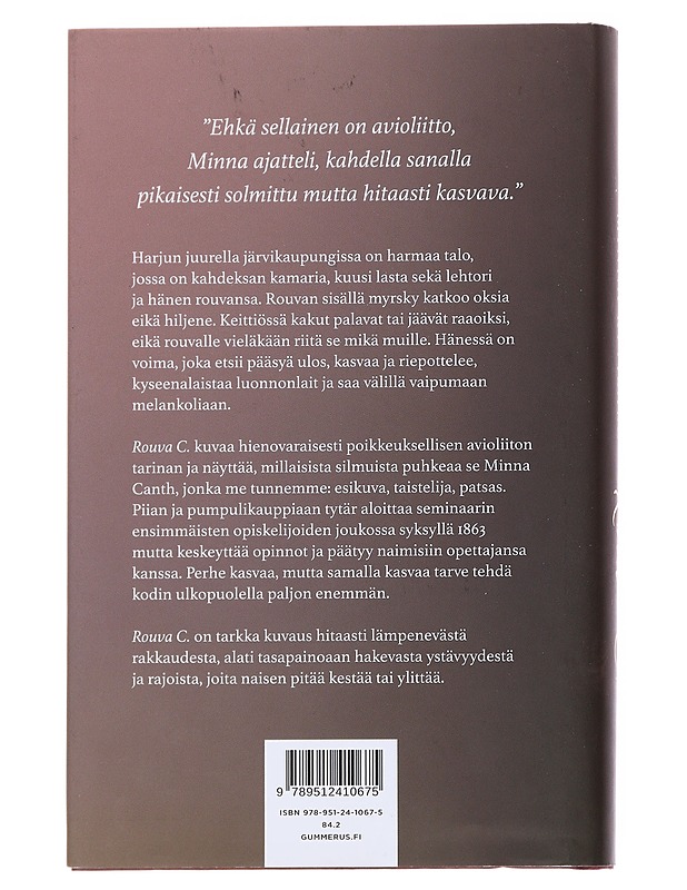 Rouva C. - Minna Rytisalo - Romaanit ja novellit - 10105546209 - 1