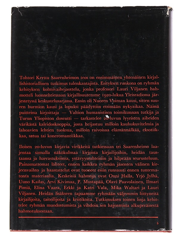 Tulenkantajat - Kerttu Saarenheimo - Historiakirjat - 10105546218 - 1