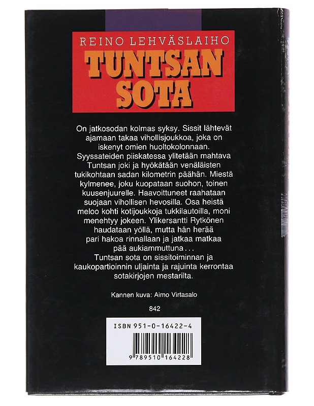Tuntsan sota - Reino Lehväslaiho - Romaanit ja novellit - 10105546228 - 1