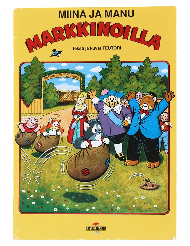 Miina ja Manu markkinoilla - Teutori - Sarjakuvat - 10105546236 - 0