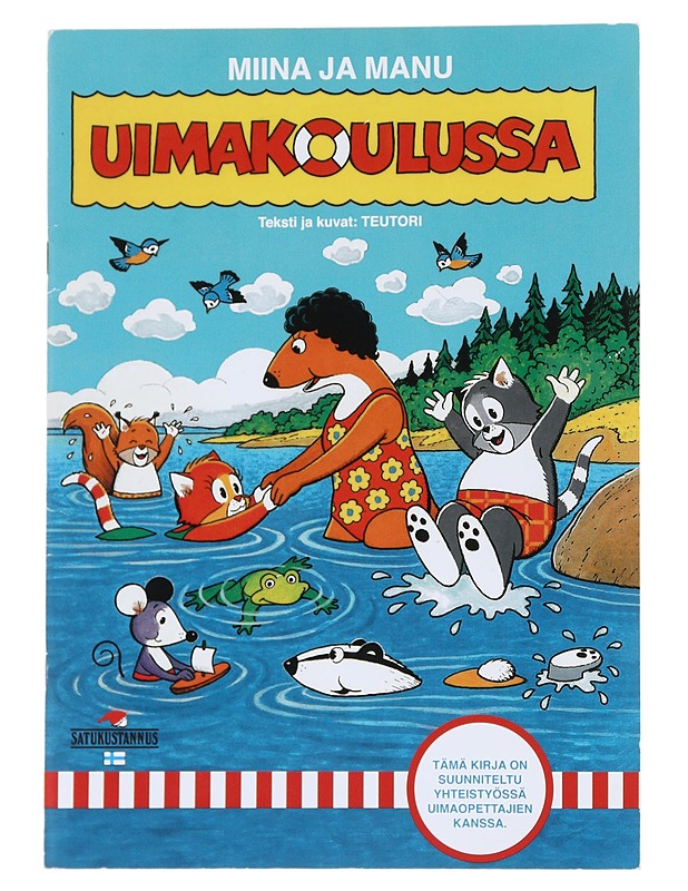 Miina ja Manu uimakoulussa - Teutori - Lastenkirjat - 10105546246 - 0