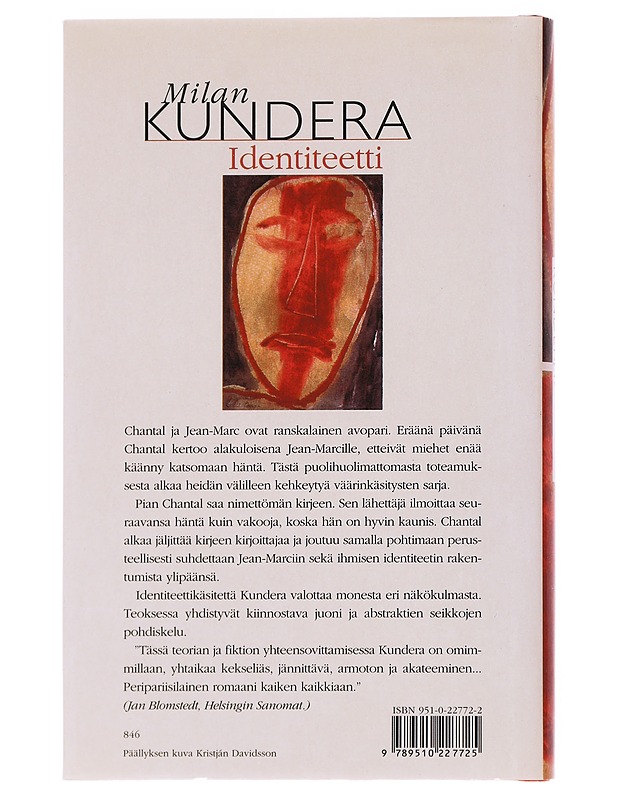 Identiteetti - Kundera, Milan - Romaanit ja novellit - 10105546254 - 1