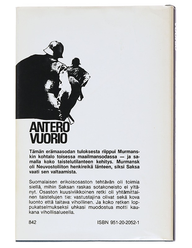 Kohti Murmanskia - Antero Vuorio - Romaanit ja novellit - 10105546259 - 1