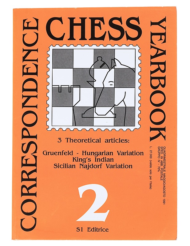 Correspondence chess yearbook II - M.Gaiba, S. Curtacci - Tietokirjat - 10105546277 - 0