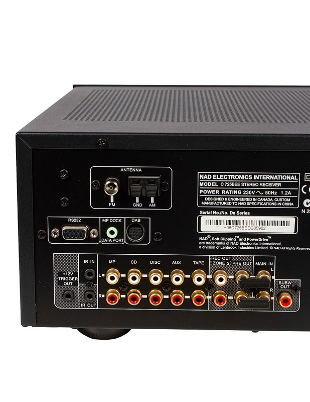 NAD C725BEE -vahvistin  - Audio - 10105546339 - 3