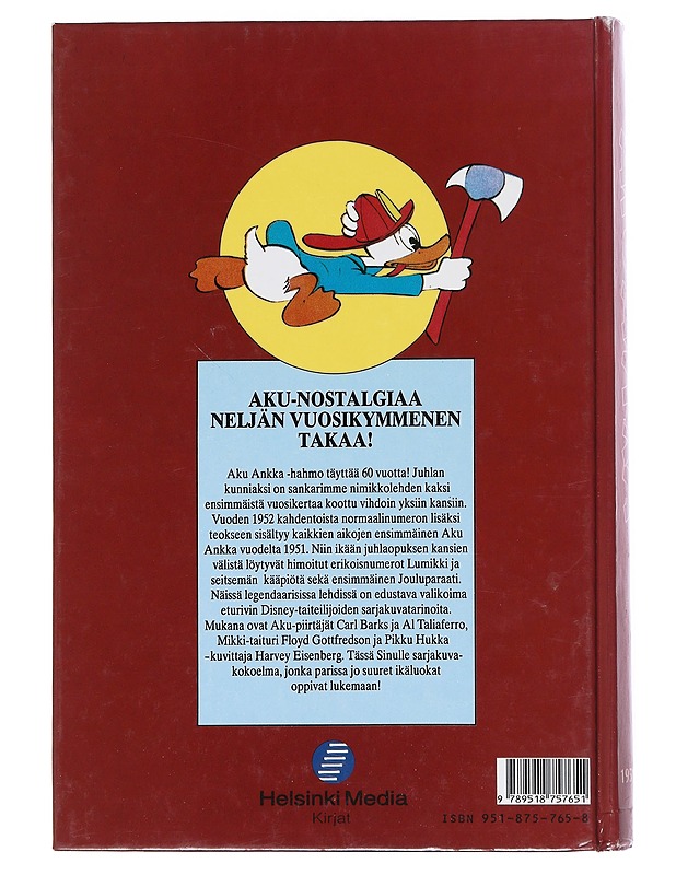 Aku Ankka ja kumppanit : näköispainos vuosikerroista 1951-1952 - Disney, Walt - Sarjakuvat - 10105546368 - 1