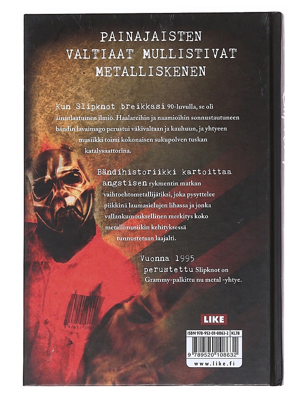 Slipknot - McIver, Joel - Elämäkerrat ja muistelmat - 10105546386 - 1