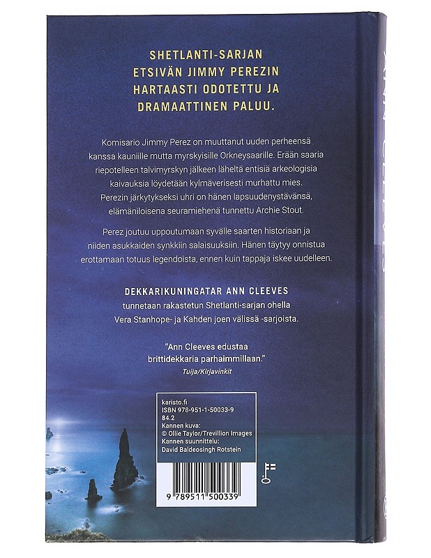 Kiven varjo - Cleeves, Ann - Jännitys ja dekkarit - 10105546446 - 1