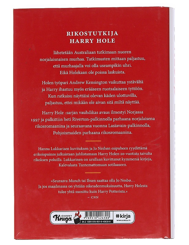 Lepakkomies - Nesbø, Jo - Jännitys ja dekkarit - 10105546492 - 1