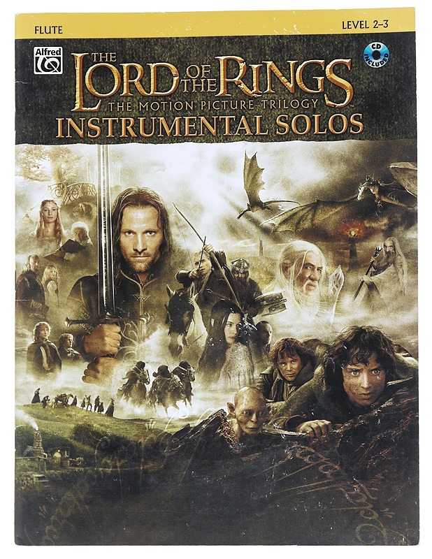 The Lord of the rings : the motion picture trilogy : instrumental solos. Flute - Shore, Howard - Tietokirjat ja oppaat - 10105546515 - 0