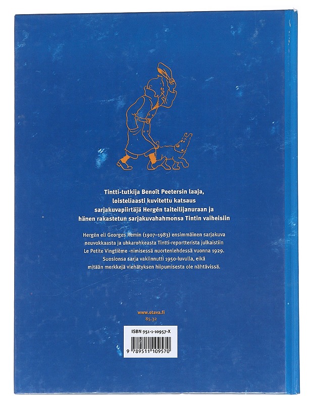 Tintin juhlakirja - Peeters, Benoît - Elämäkerrat ja muistelmat - 10105546523 - 1
