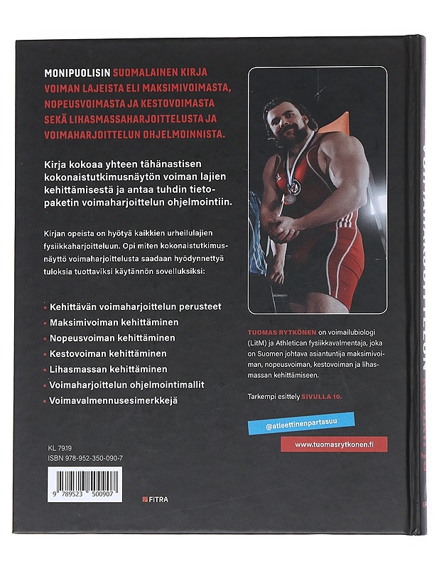 Voimaharjoittelun käsikirja - Rytkönen, Tuomas - Tietokirjat ja oppaat - 10105546579 - 1