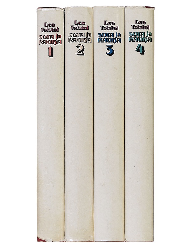 Sota ja rauha 1-4 - Leo Tolstoi - Romaanit ja novellit - 10105546598 - 2