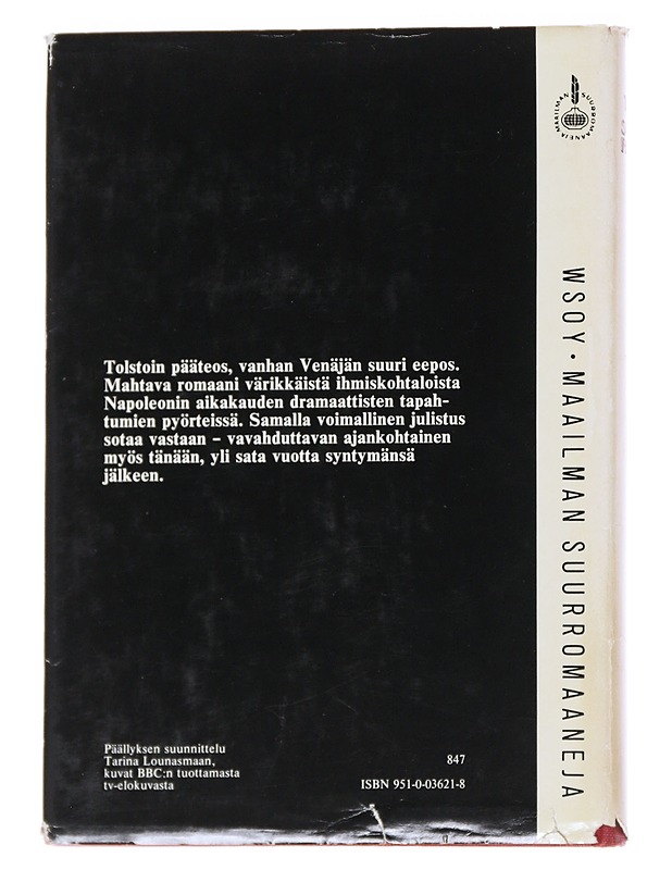 Sota ja rauha 1-4 - Leo Tolstoi - Romaanit ja novellit - 10105546598 - 1