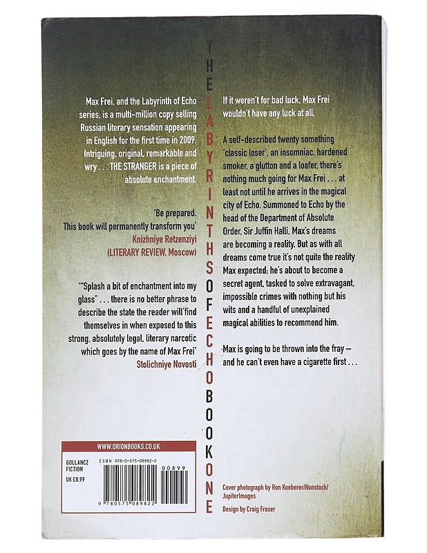The Labyrinths of Echo : Book One ; The Stranger - Max Frei - Jännitys ja dekkarit - 10105546612 - 1