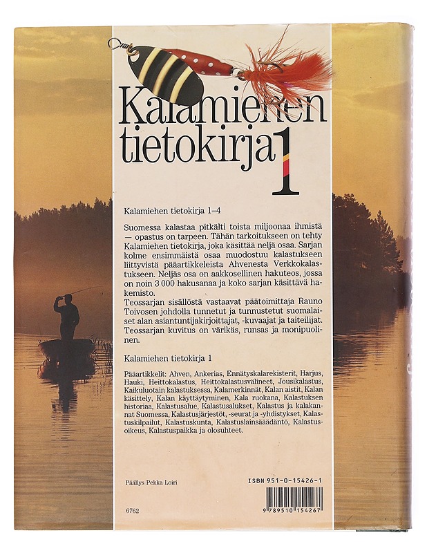 Kalamiehen tietokirja. 1-4 - Toivonen, Rauno - Tietokirjat ja oppaat - 10105546650 - 2