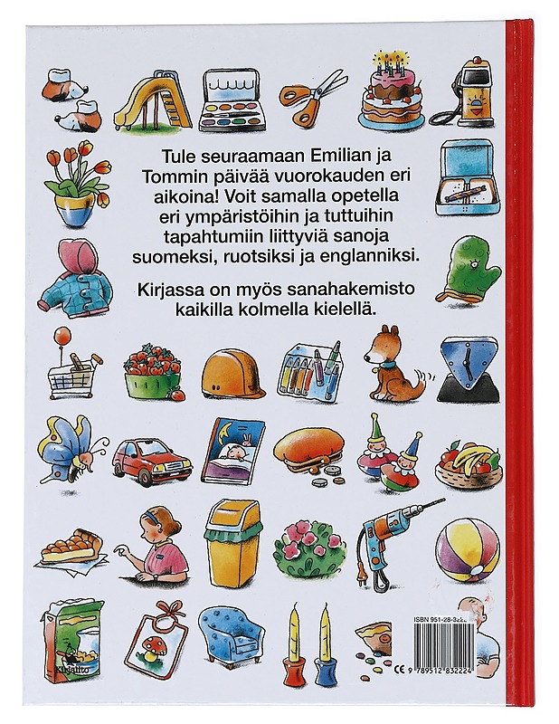 Emilian ja Tommin kuvasanakirja - Véronique Debuisson, Anette Boisnard - Lastenkirjat - 10105546655 - 1