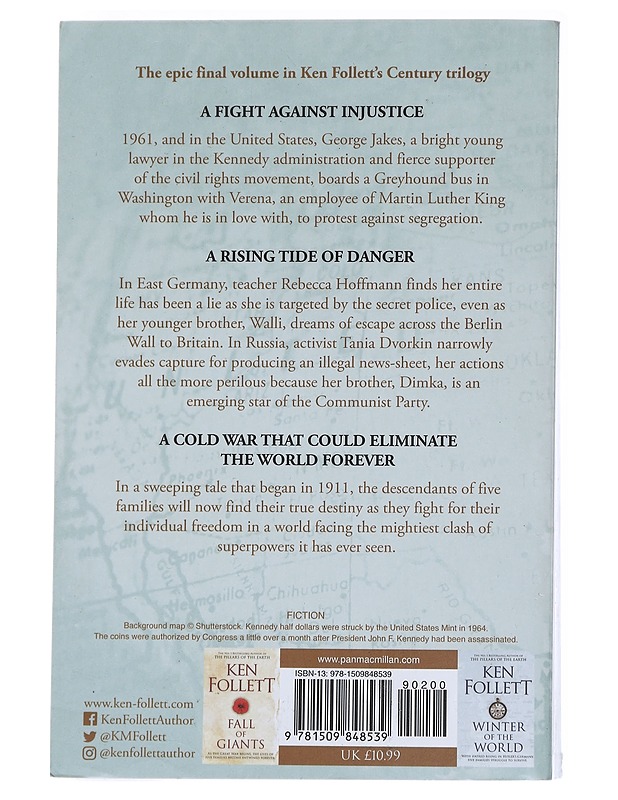 Edge of eternity - Ken Follett - Jännitys ja dekkarit - 10105546656 - 1