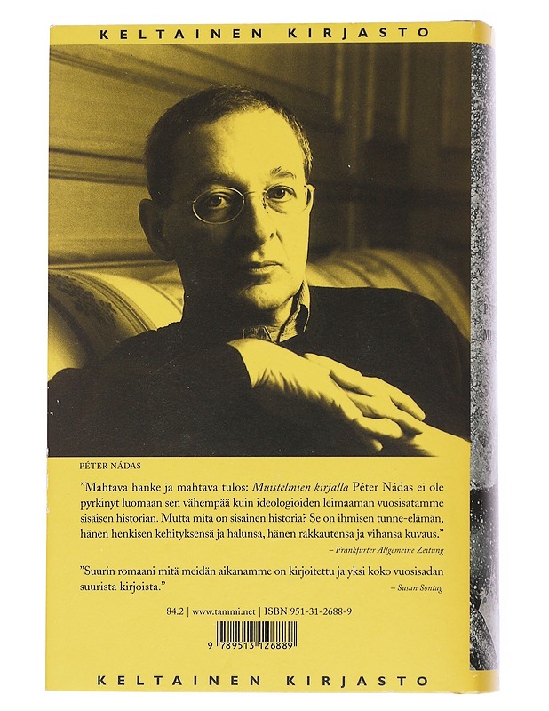 Muistelmien kirja. I osa - Nádas, Péter - Romaanit ja novellit - 10105546665 - 1