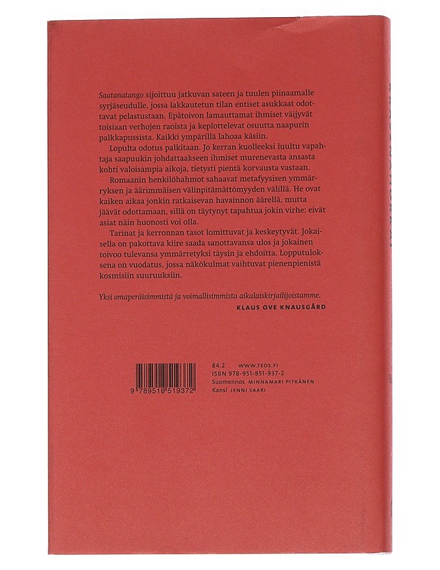 Saatanatango - Krasznahorkai, László - Romaanit ja novellit - 10105546676 - 1