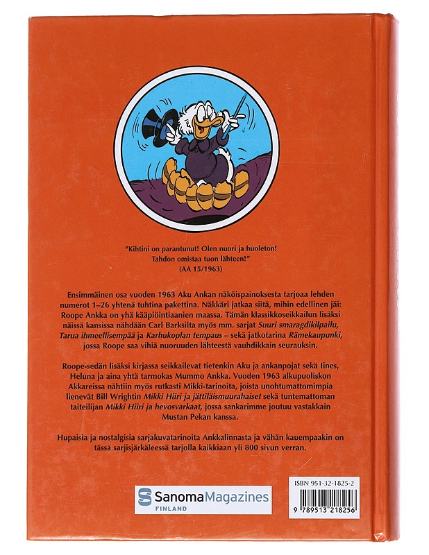 Aku Ankka. II osa : näköispainos vuosikerrasta 1963 - Disney, Walt - Sarjakuvat - 10105546689 - 1