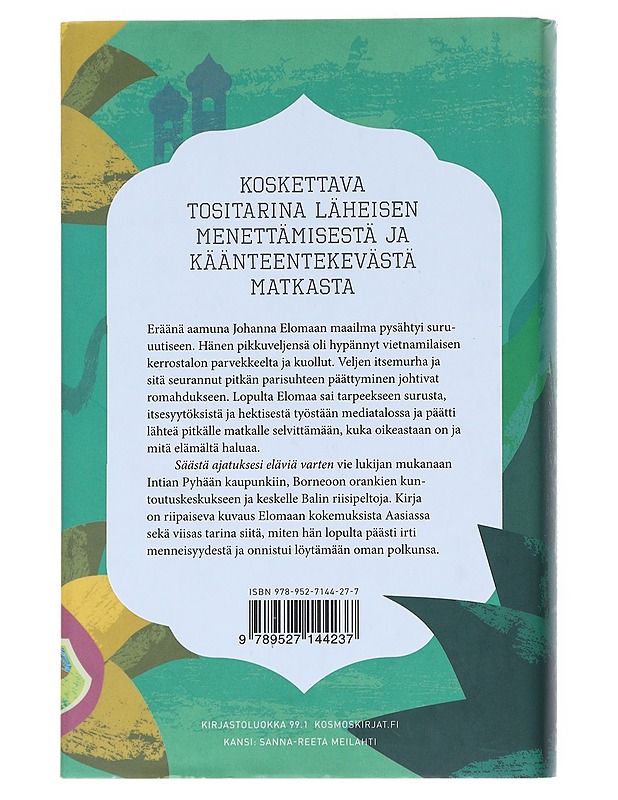 Säästä ajatuksesi eläviä varten - Elomaa, Johanna - Elämäkerrat ja muistelmat - 10105546685 - 1
