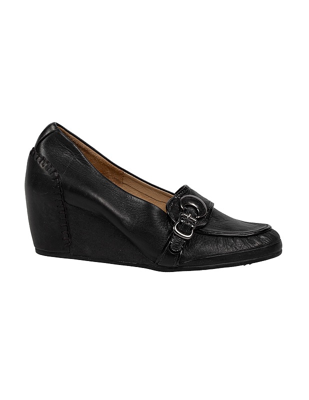 CLARKS mustat nahkakengät, 5.5 - Korkokengät - 10105546694 - 1