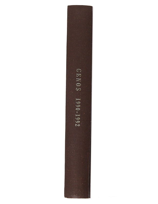 Genos, 1990-1992 -Jarl Pousar - Tietokirjat - 10105546698 - 0