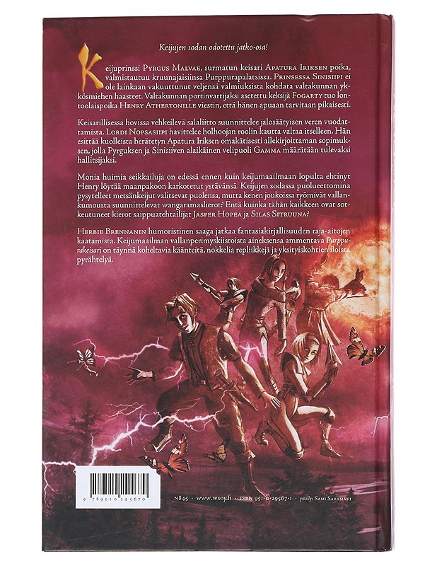 Purppurakeisari - Brennan, Herbie - Fantasia- ja scifi - 10105546708 - 1