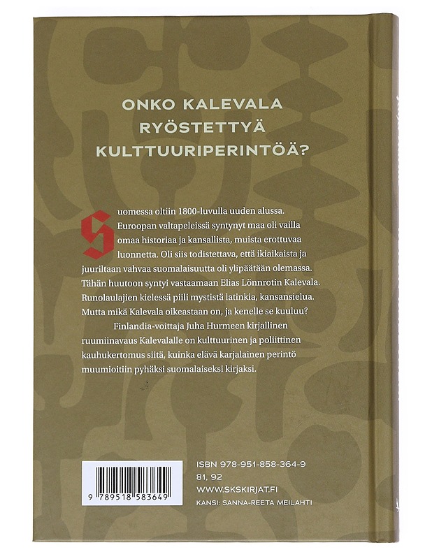 Kenen Kalevala? - Juha Hurme - Kirja lahjaksi - 10105546712 - 1