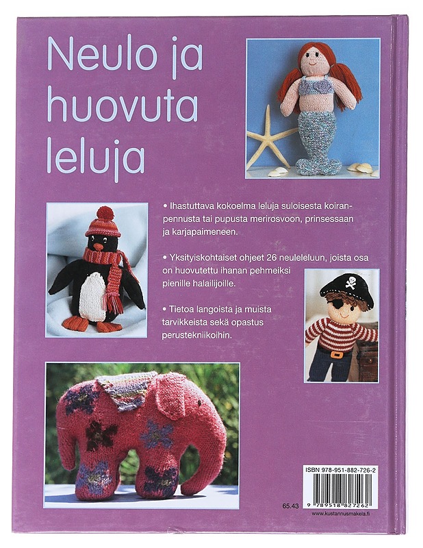Neulo ja huovuta leluja - Halstead, Zoë - Tietokirjat ja oppaat - 10105546736 - 1