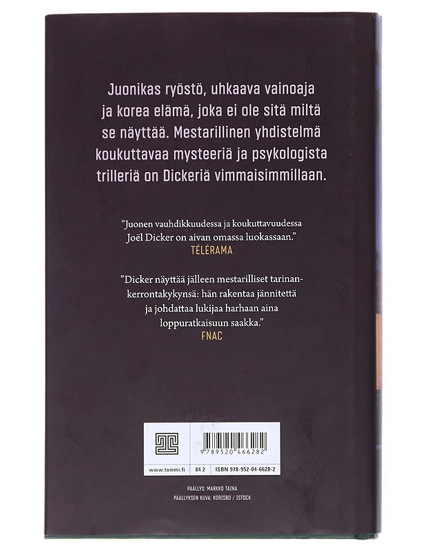 Villipeto - Dicker, Joël - Jännitys ja dekkarit - 10105546739 - 1