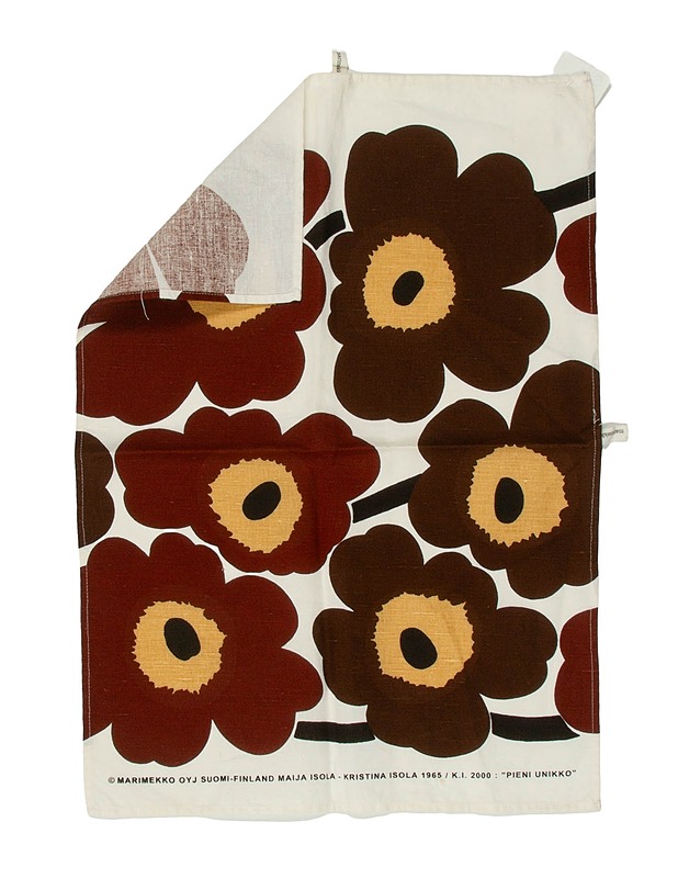 MARIMEKKO Pieni unikko keittiöpyyhe, 47x67 cm - Designsuosikit - 10105546749 - 0