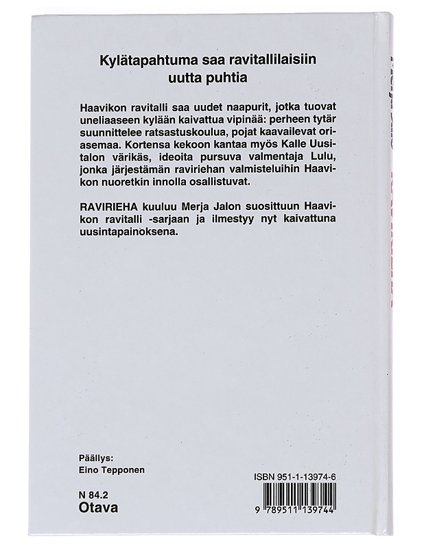 Ravirieha - Merja Jalo - Nuorten kirjat - 10105546776 - 1
