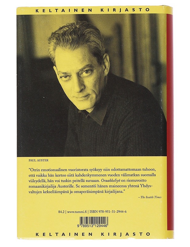 Oraakkeliyö - Auster, Paul - Romaanit ja novellit - 10105546808 - 1