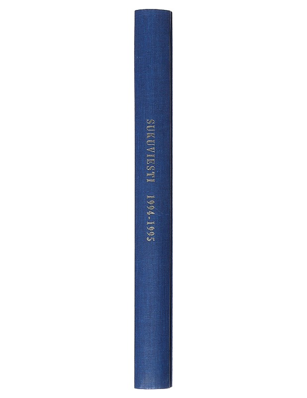  Sukuviesti 1994-1995 N:o 1/94-6/95 - Tietokirjat ja oppaat - 10105546818 - 1