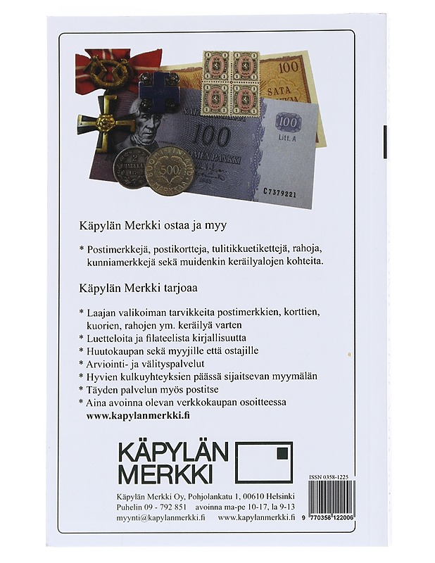 Norma Postimerkkiluettelo -Käpylän postiluettelo - Tietokirjat ja oppaat - 10105546844 - 1
