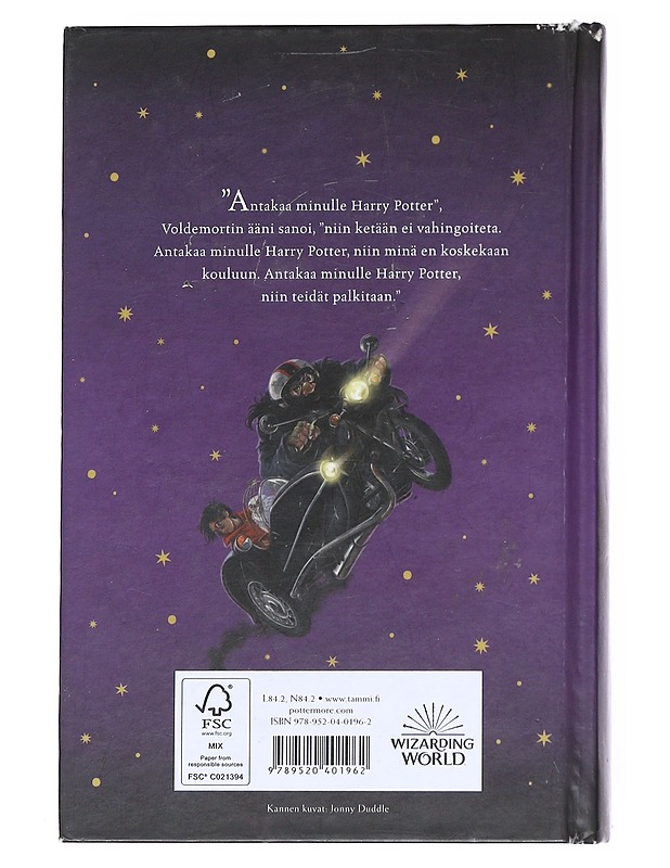 Harry Potter ja kuoleman varjelukset -  J. K. Rowling - Fantasia- ja scifi - 10105546848 - 1