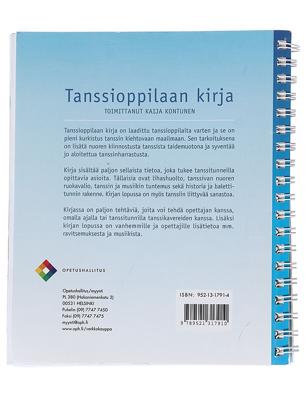 Tanssioppilaan kirja - Ahonen, Jarmo - Kirja lahjaksi - 10105546854 - 1