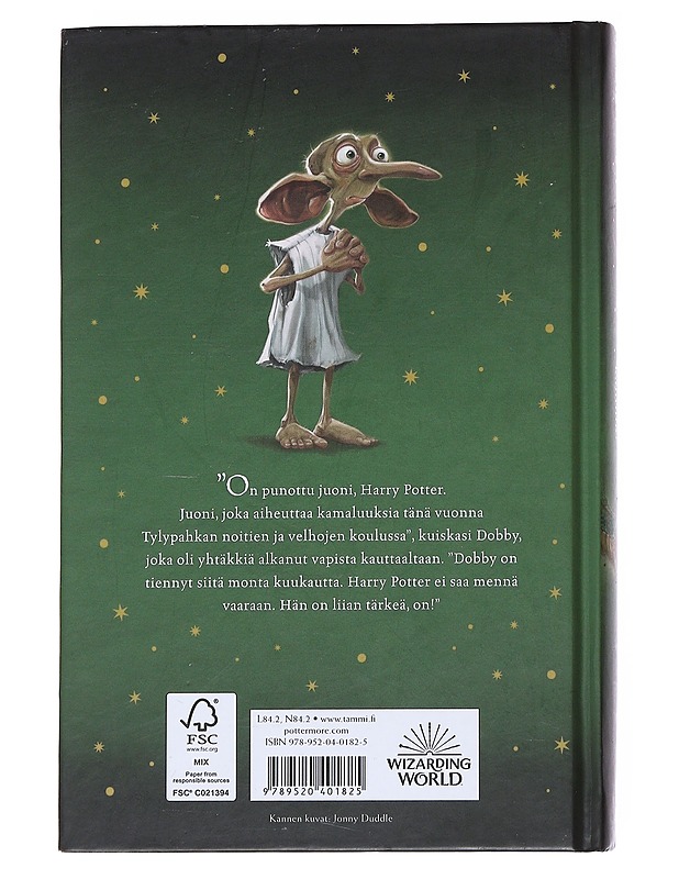 Harry Potter ja salaisuuksien kammio -  J. K. Rowling - Fantasia- ja scifi - 10105546863 - 1