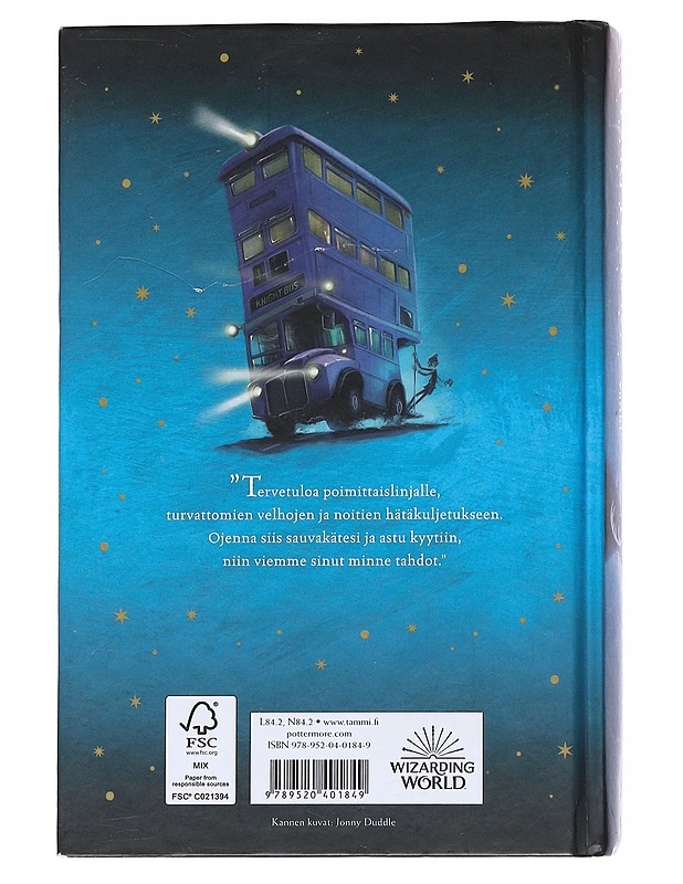 Harry Potter ja Azkabanin vanki - J. K. Rowling - Fantasia- ja scifi - 10105546871 - 1