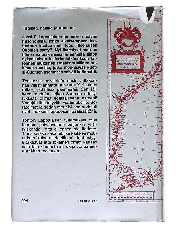 Kaarle X Kustaan Venäjän-sota - Lappalainen, Jussi - Historiakirjat - 10105546884 - 1