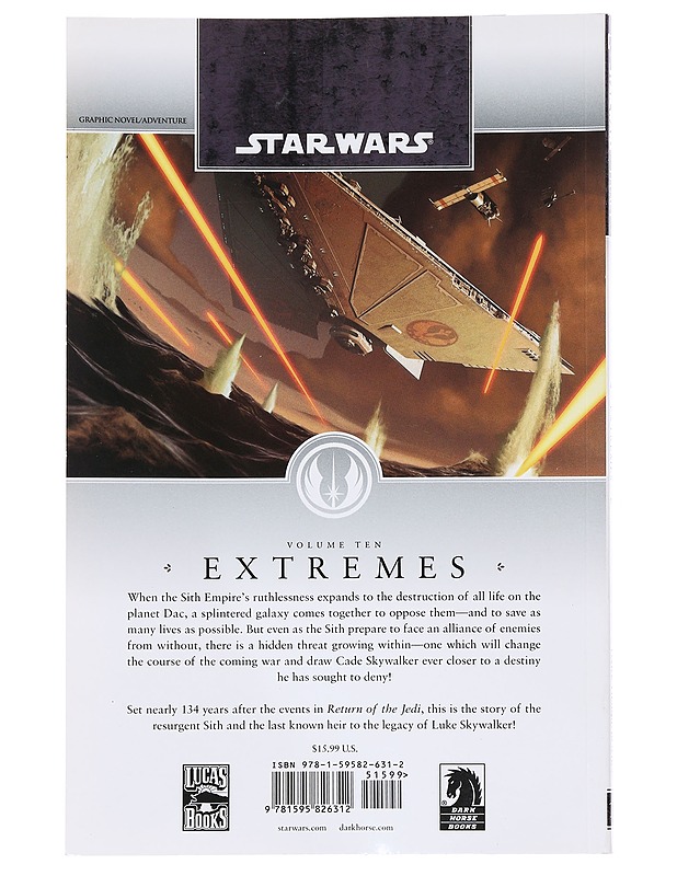 Star Wars Legacy Vol. 10 -John Ostander ja Jan Duursema - Sarjakuvat - 10105546898 - 1