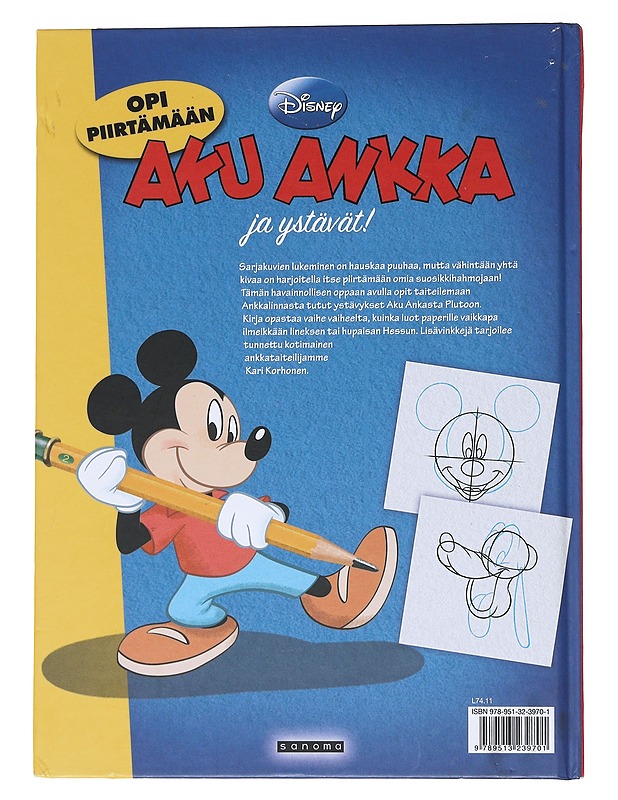 Opi piirtämään Aku Ankka ja ystävät! - Loter, John - Kirja lahjaksi - 10105546907 - 1