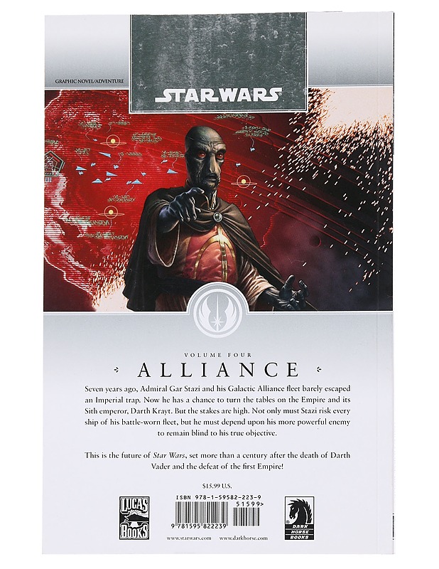 Star Wars Legacy Volume 4 -John Ostander ja Jan Duursema - Sarjakuvat - 10105546932 - 1