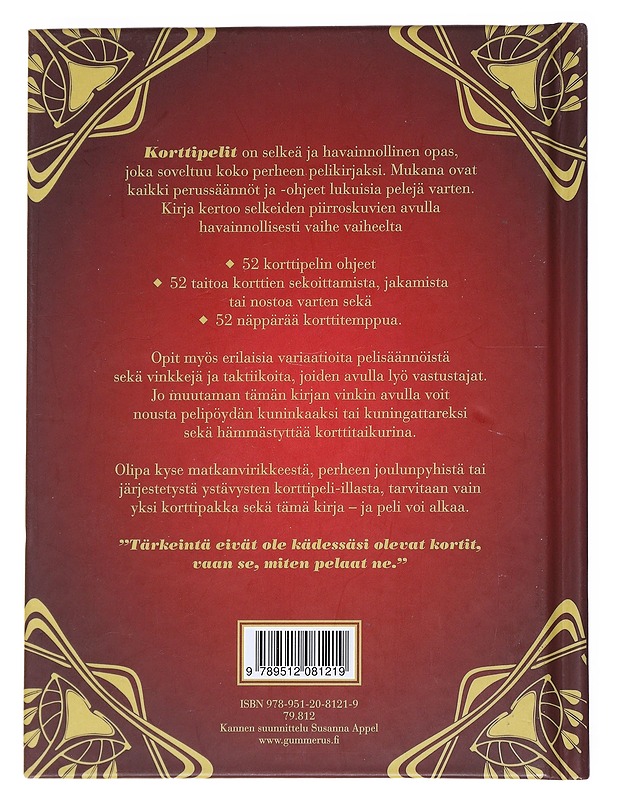 Korttipelit : pelit, temput ja taidot - Beattie, Rob - Tietokirjat ja oppaat - 10105546963 - 1